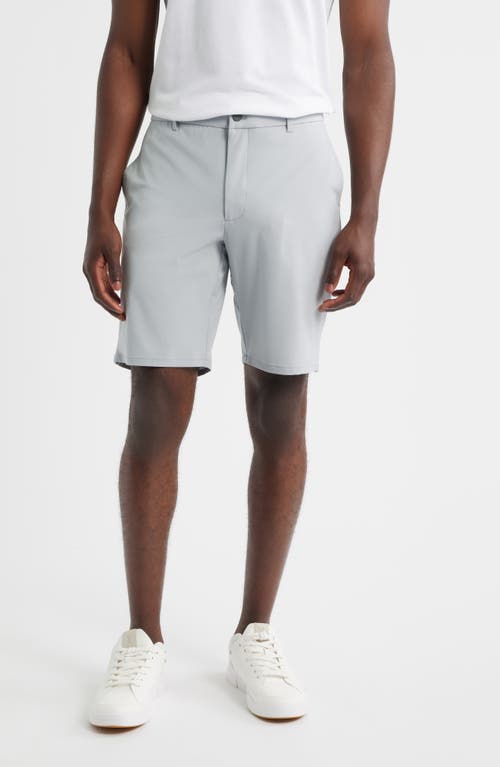 Johnnie-o Mulligan Performance Chino Shorts In Gray