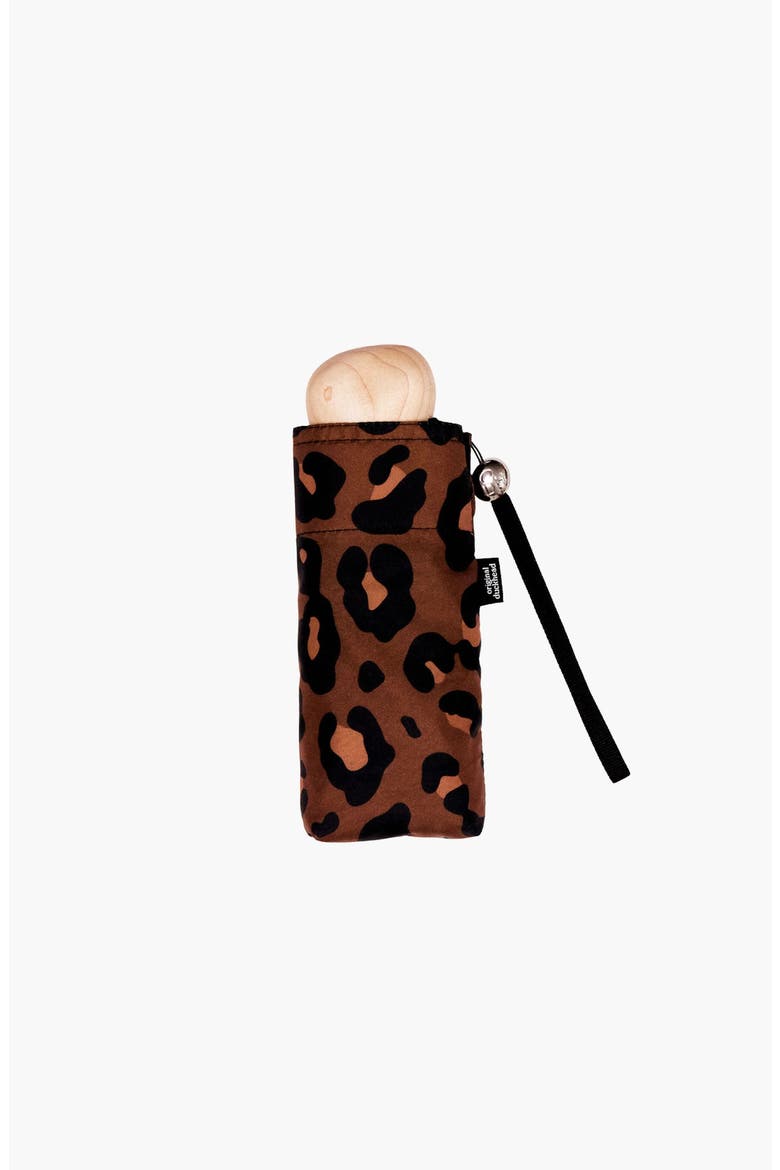 Mini Compact Umbrella, Main, color, Leopard