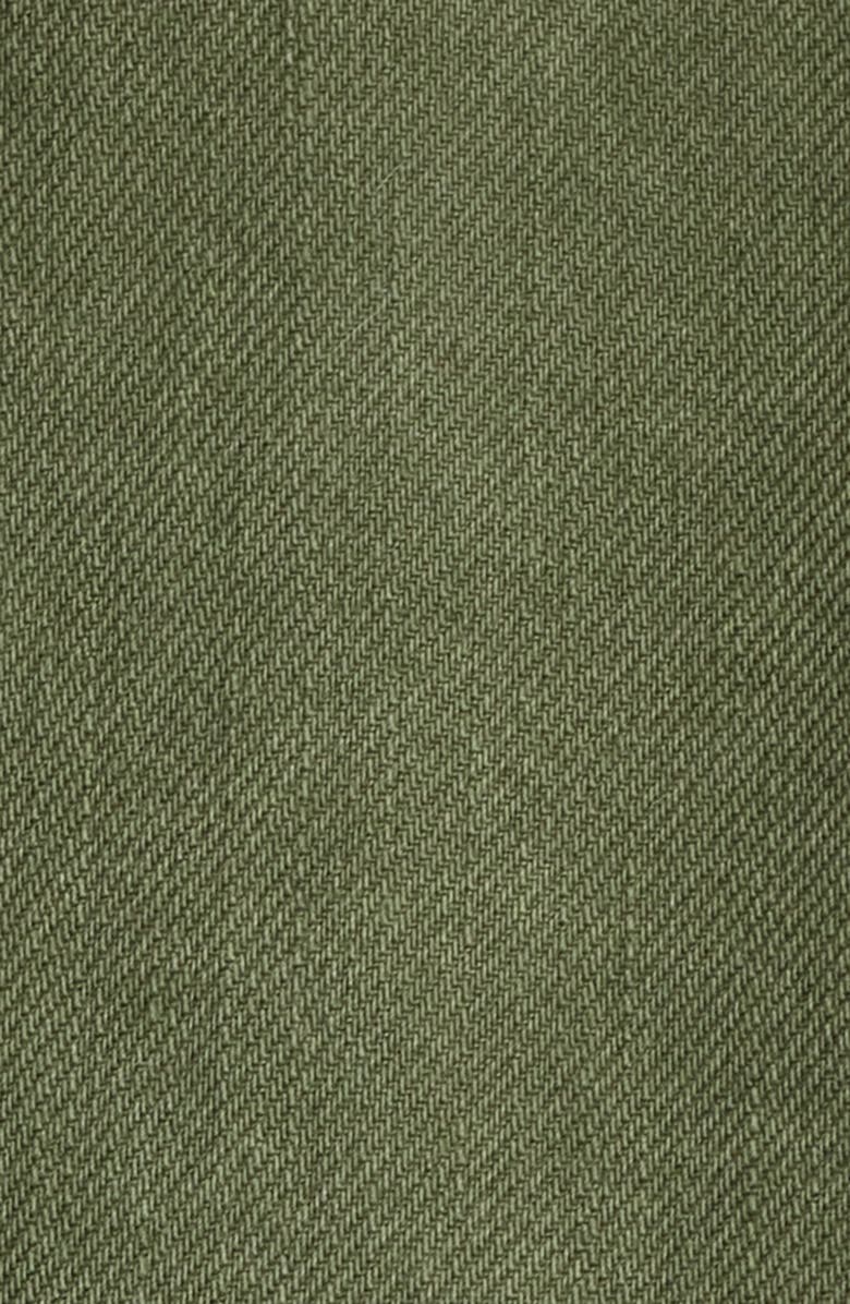 rag & bone Jordan Ultra Featherweight Short Sleeve Button-Up Shirt, Alternate, color, Dark Olive