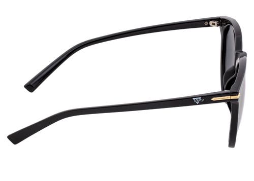 Sixty One Palawan Polarized Sunglasses In Black/rose Gold