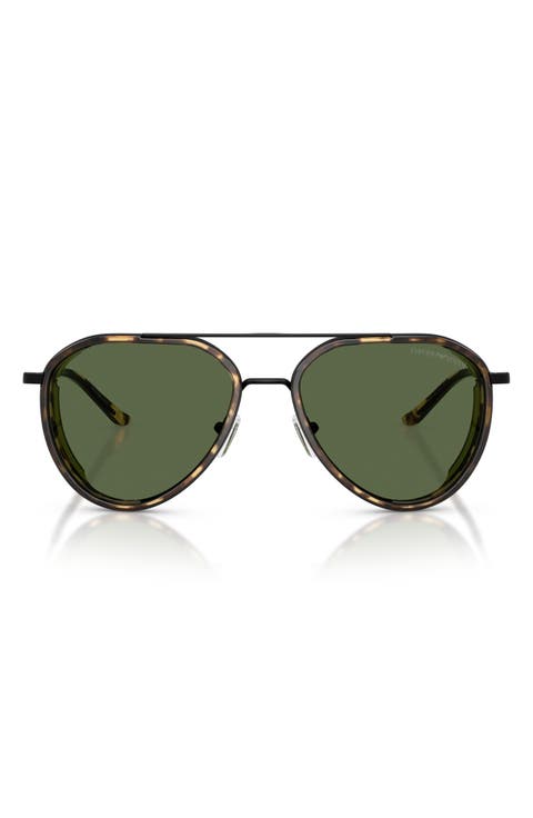 56mm Pilot Sunglasses