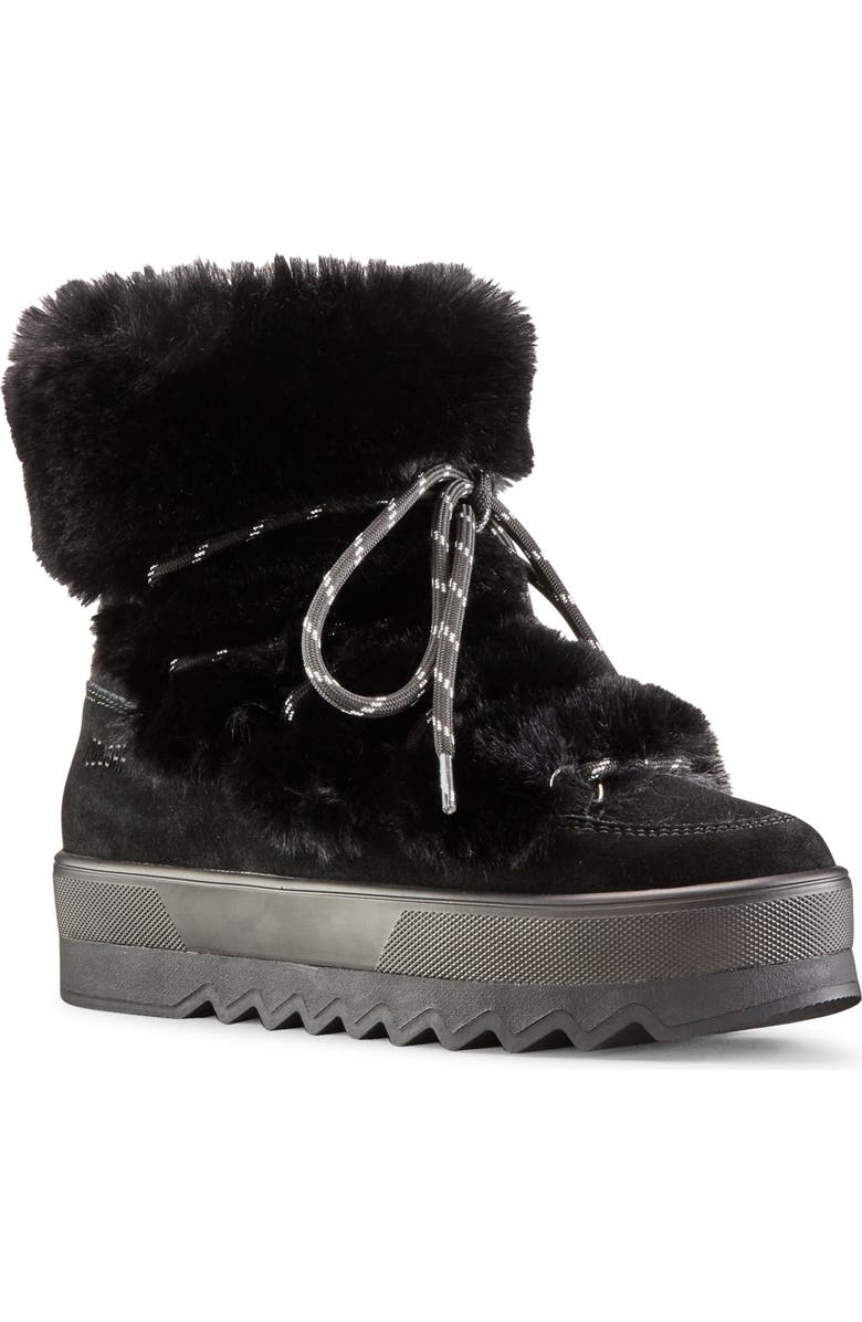 Cougar Vanity Faux Fur Trim Waterproof Bootie, Main, color,