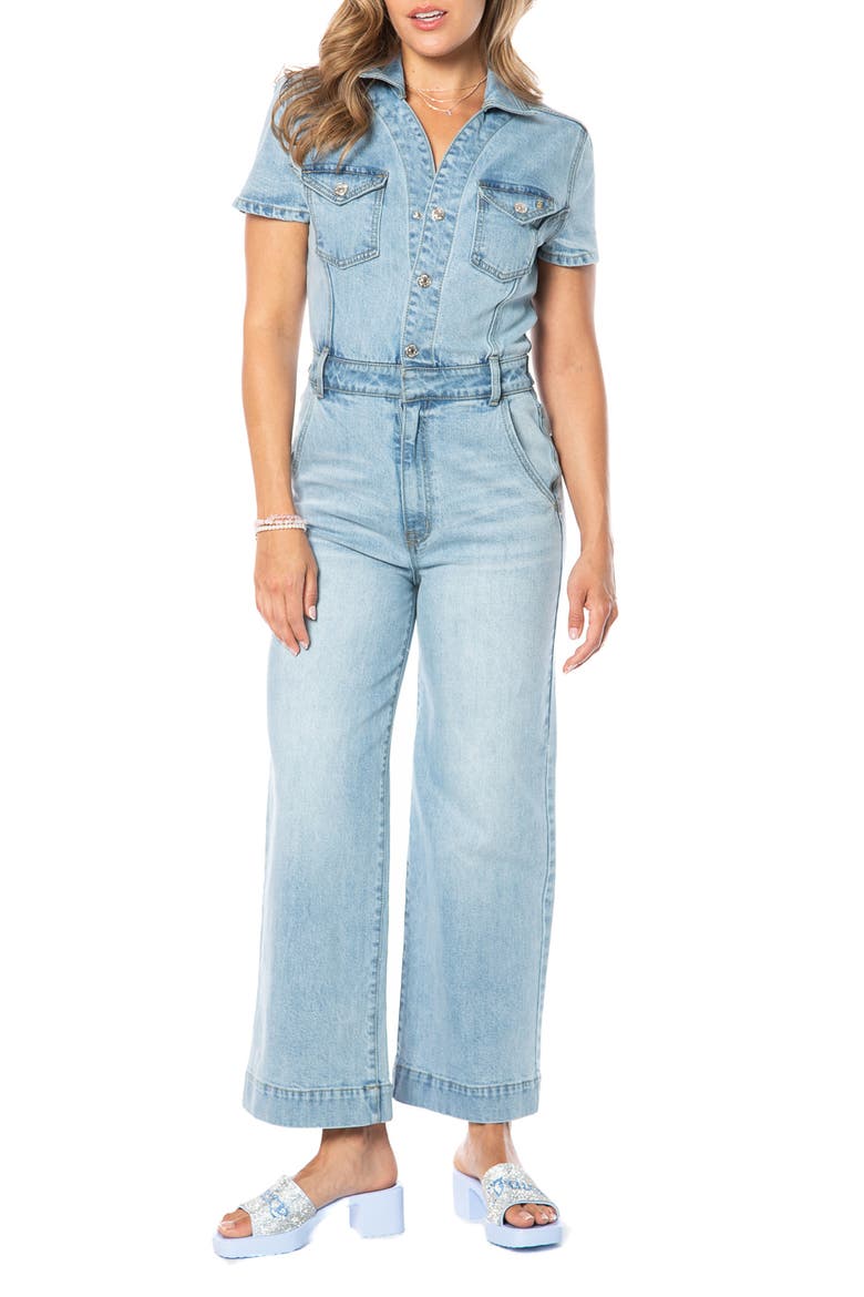 Utility Jumpsuit, Main, color, INDIGO LIGHT WASH