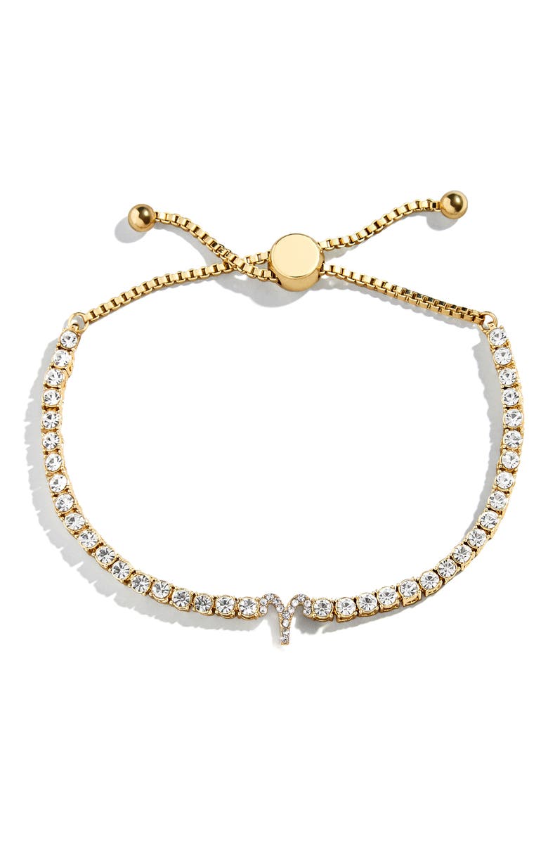 BaubleBar Zodiac Slider Bracelet, Main, color, 