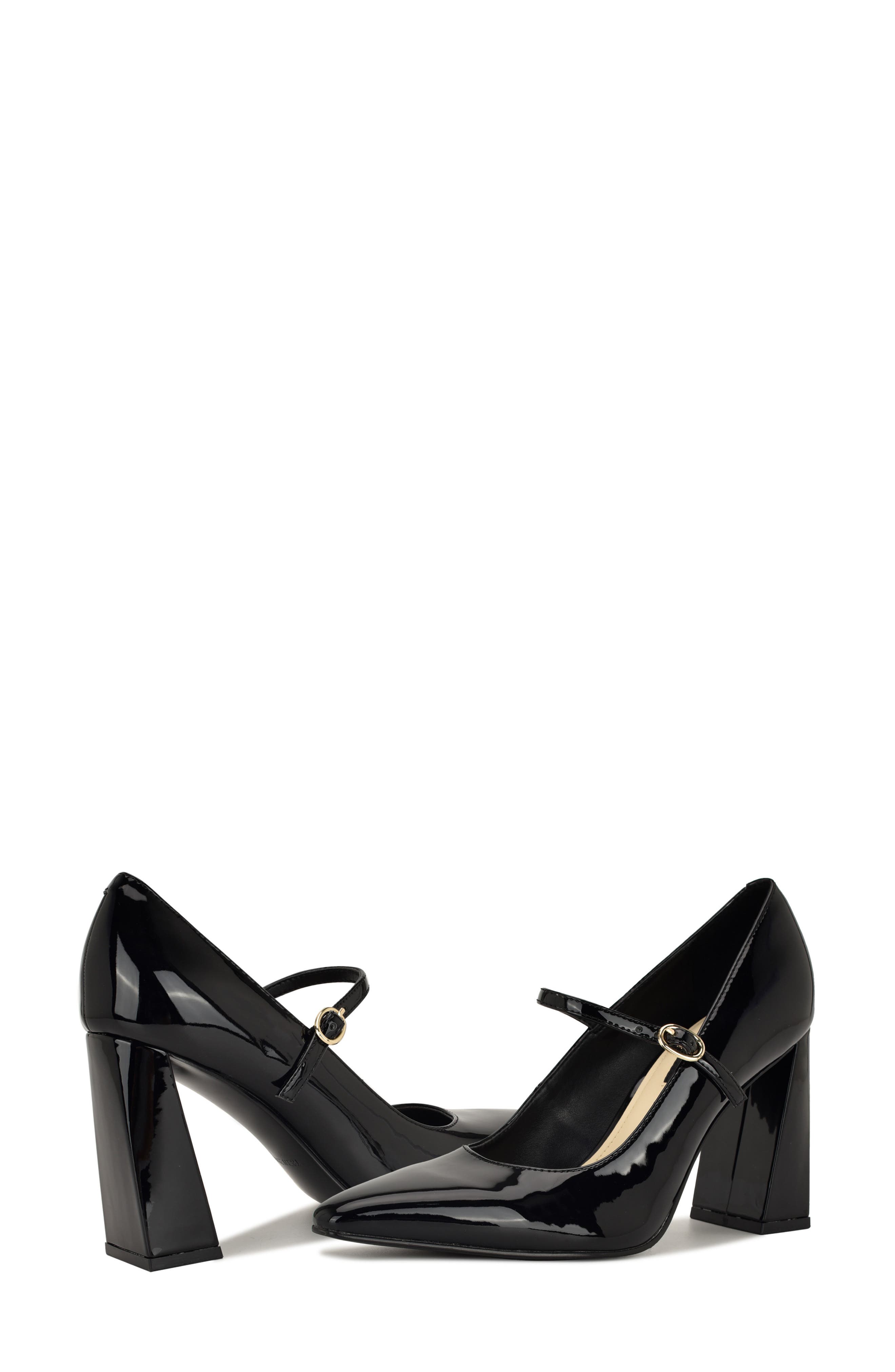 Nine West Sista Mary Jane Pump, Alternate, color, Black
