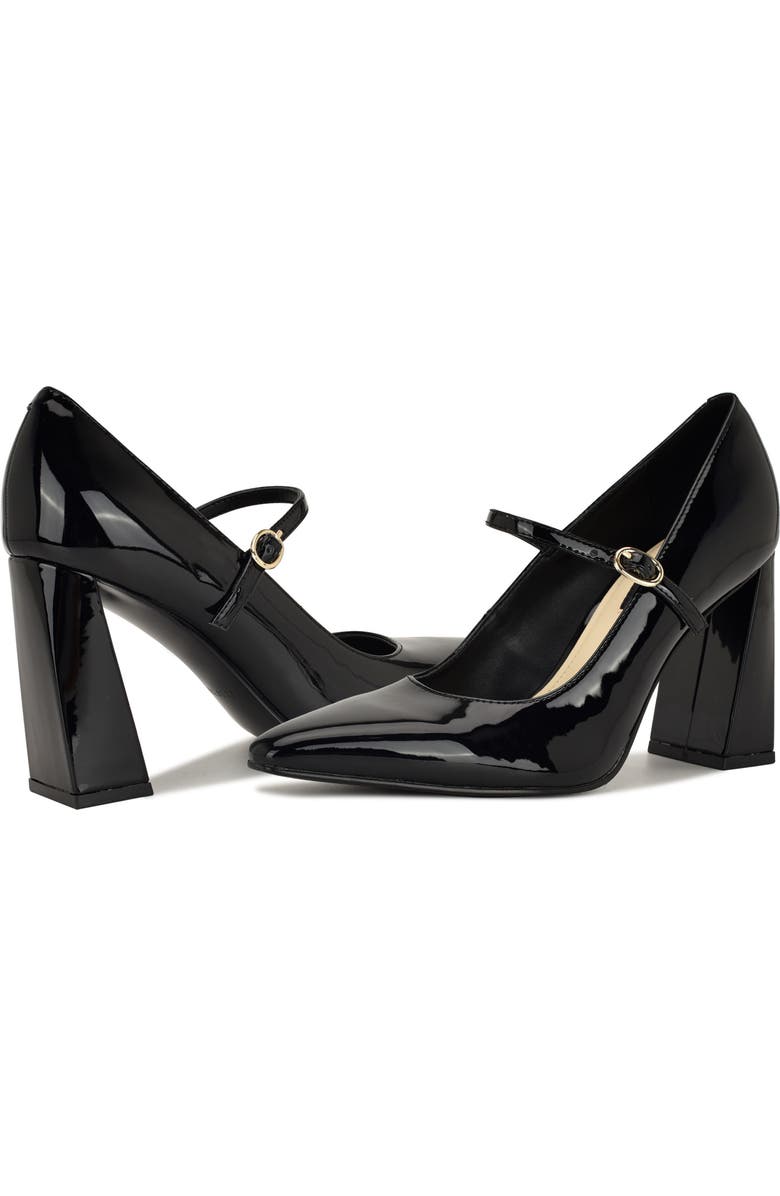 Nine West Sista Mary Jane Pump, Alternate, color, Black