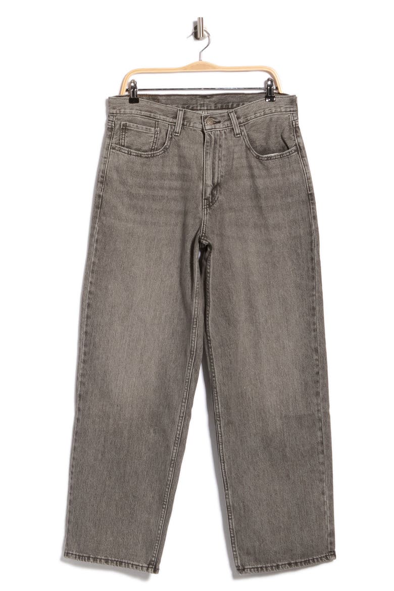 578 Baggy Extra Wide Leg Jeans, Main, color, SMALL GREY STEP