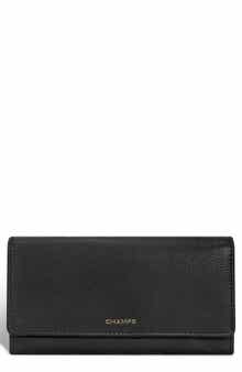 Leather Flap Clutch