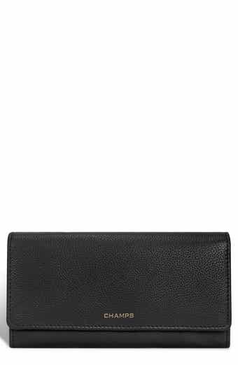 Leather Flap Clutch