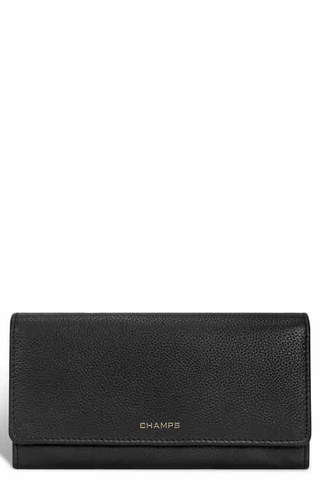 Leather Flap Clutch