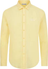 SAINT PERRY Slim Fit  Linen Shirt