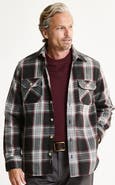 JACHS Brushed Flannel Overshirt