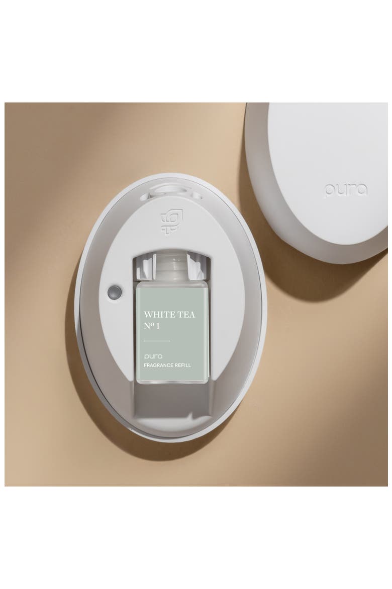 Mini Smart Fragrance Diffuser for Small Spaces, Alternate, color, WHITE