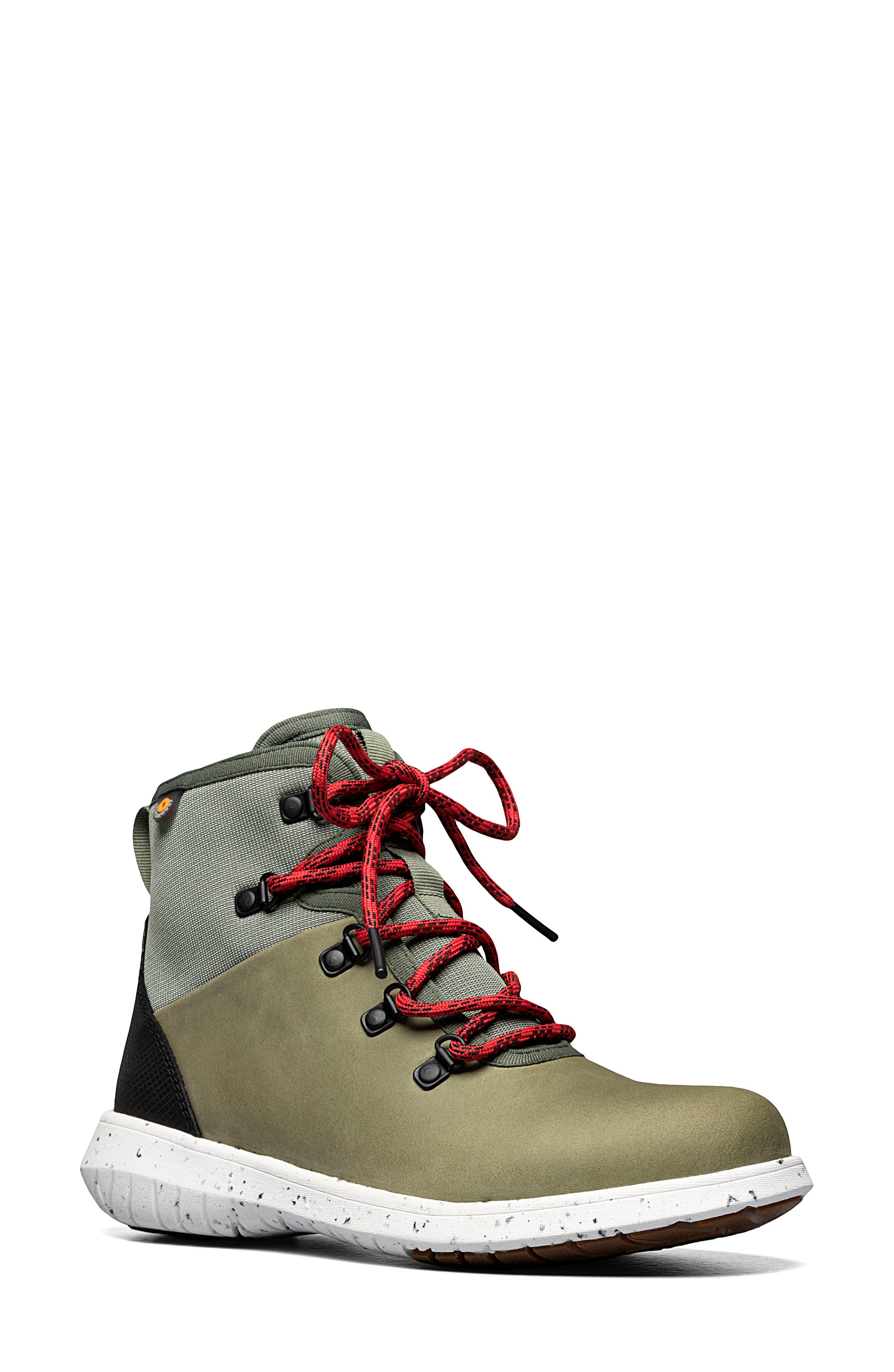 Juniper Hiker Freedom Lace Hi-Top Boot, Main, color, LODEN