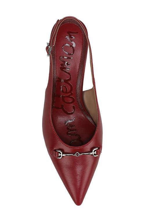 Sam Edelman Waller Pointed Toe Slingback Pump