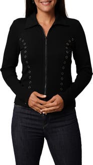 CYRUS Grommet Trim Rib Top