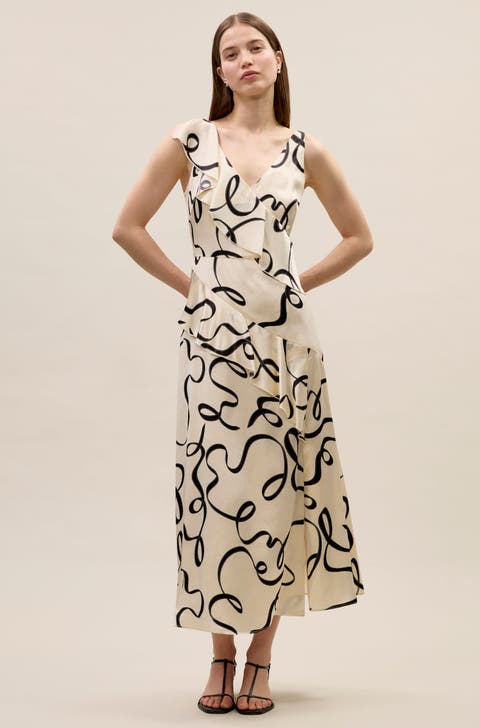 Hollis Satin Ribbon Dress