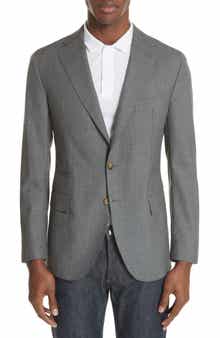 Eleventy Slim Fit Wool Blazer