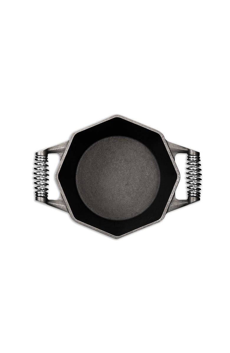 FINEX 5 Quart Cast Iron Dutch Oven, Alternate, color, Black