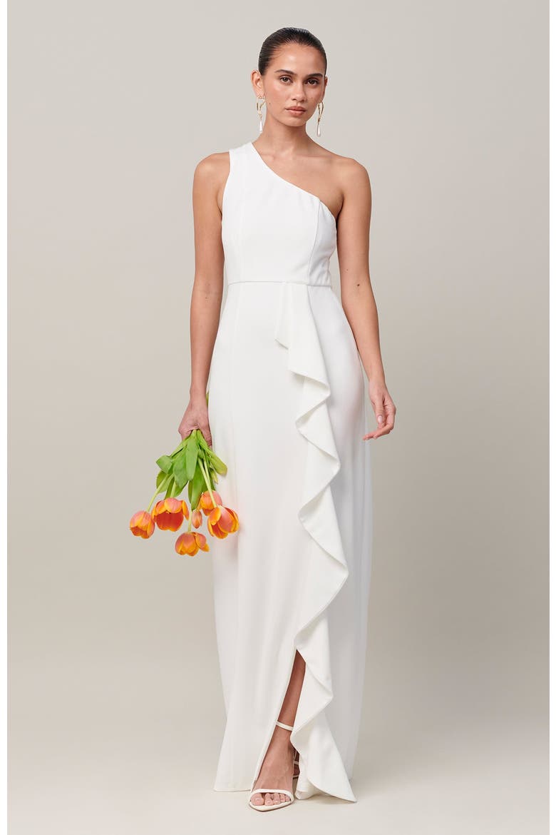 Flora Dress, Alternate, color, White