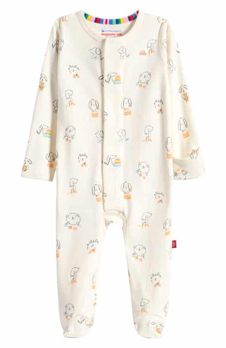 Magnetic Me Puppy Play Organic Cotton Footie