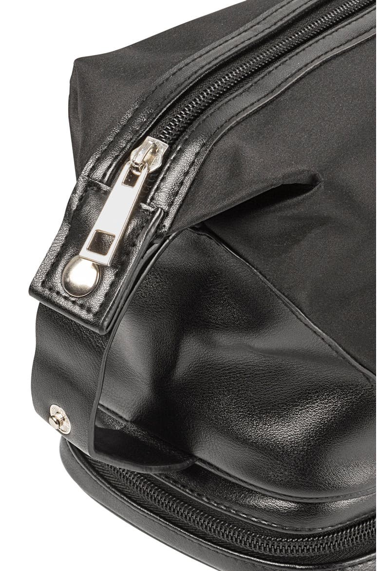 Monogram Toiletry Bag, Alternate, color, BLACK