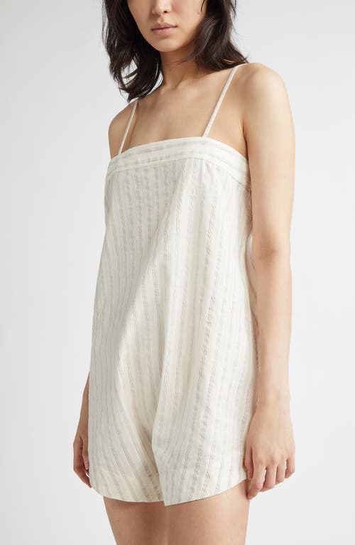 Bode Tennis Lace Teddy Romper