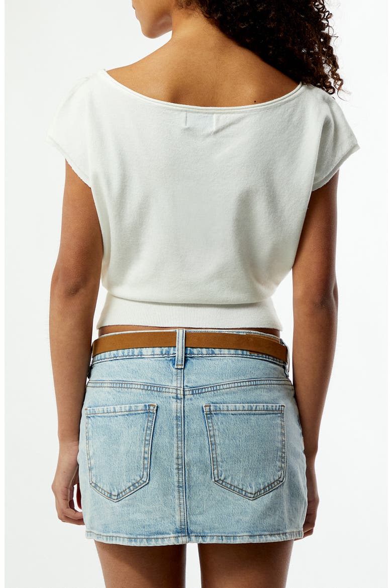Eva Knit Top, Alternate, color, WHITE