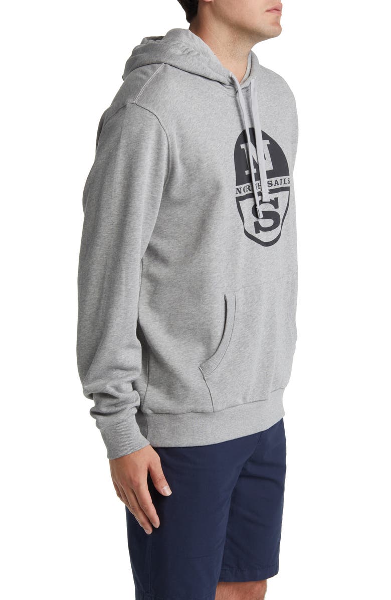 NORTH SAILS Logo Graphic Cotton Hoodie, Alternate, color, 