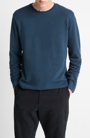 Vince Striped Double Knit T-Shirt