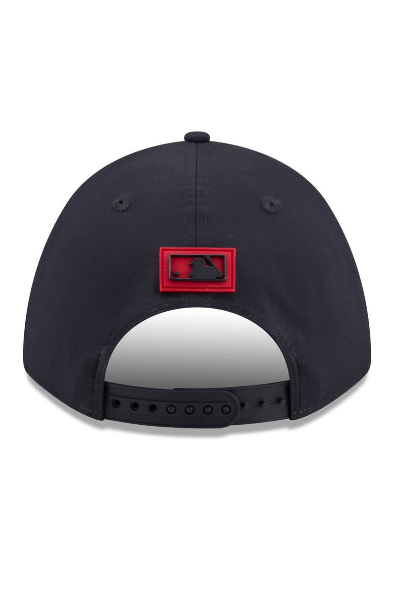 Men's New Era  Navy Cleveland Guardians 2026 Clubhouse 9FORTY A-Frame Adjustable Hat, Alternate, color, Navy