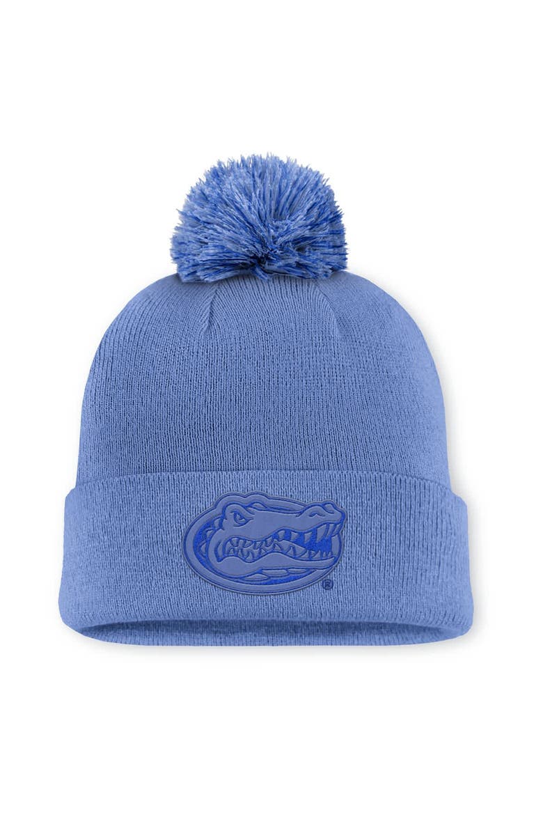 Men's Jordan Brand Royal Florida Gators Primetime Peak Campus Cuffed Knit Hat with Pom, Main, color, Royal