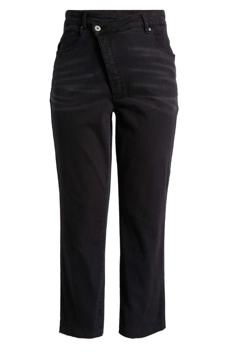 Universal Standard Katie Crossover Straight Leg Jeans, Alternate, color, 