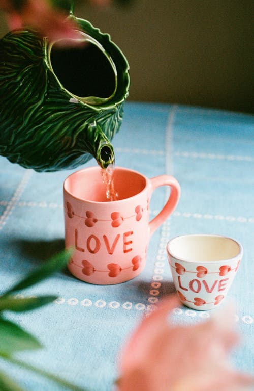 Rice By Rice Hand-painted Ceramic Espresso Cup