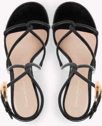 Gianvito Rossi Black Mamba Sandals | Nordstrom