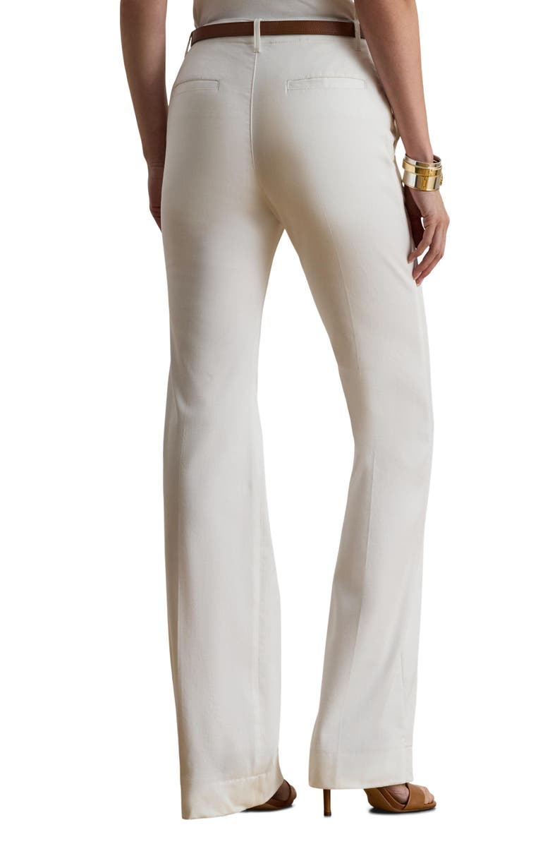 Lauren Ralph Lauren High Rise Chino Pants, Alternate, color, White