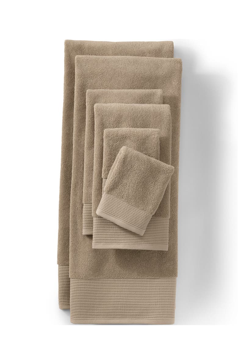 Lands' End Turkish Luxe Towel Set, Main, color, Classic Khaki