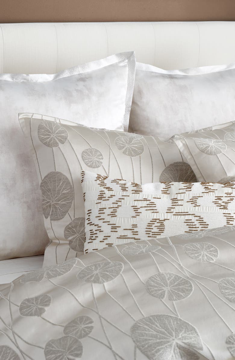 Michael Aram Lily Pad Duvet Cover, Alternate, color, 