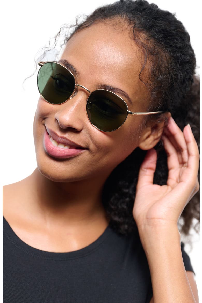 Belize Sunglasses, Alternate, color, Gold