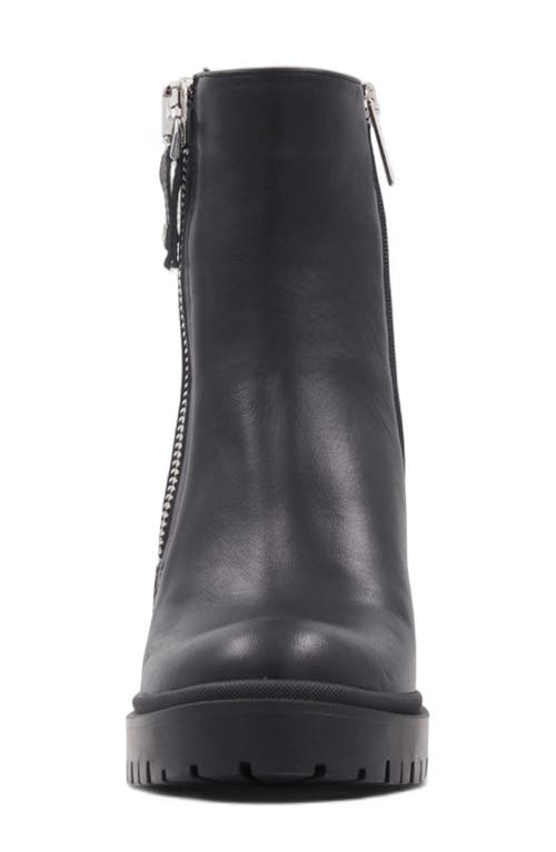 Aquatalia Emma Water Resistant Platform Bootie In Black
