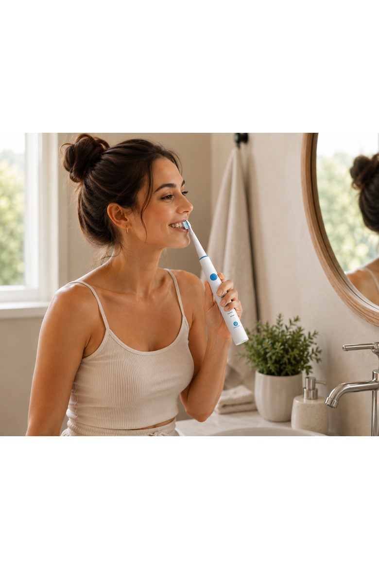 Water Flosser, Sonic Toothbrush & Charcoal Whitener, Alternate, color, White