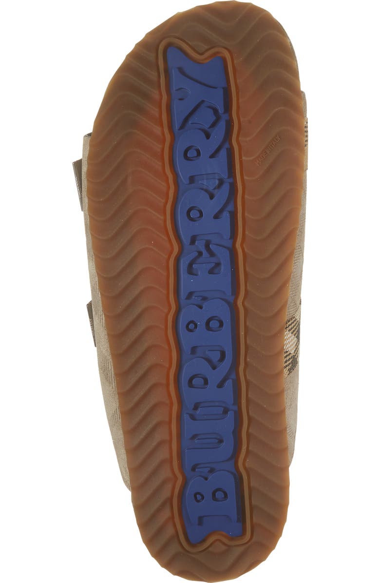 Burberry Urchin Slide Sandal, Alternate, color, Sparrow Beige