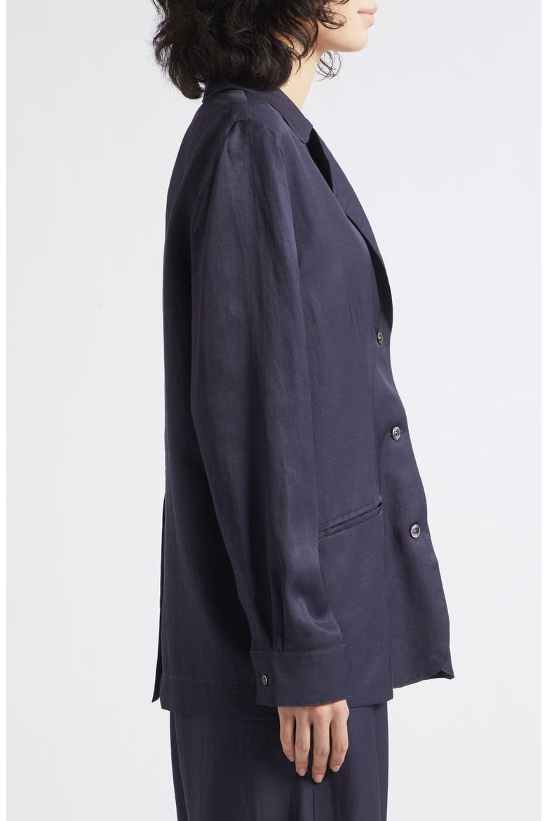 Daniel Linen Blend Jacket, Alternate, color, MIDNIGHT