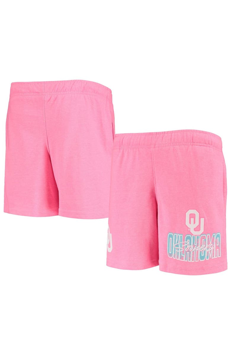 Outerstuff Youth Pink Oklahoma Sooners Super Fresh Neon Daze Shorts, Main, color, Pink