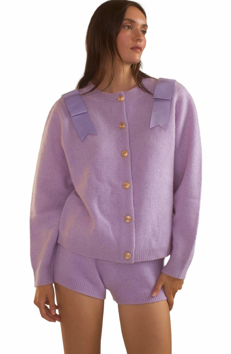 Cynthia Rowley Ivy Wool Cardigan, Alternate, color, 