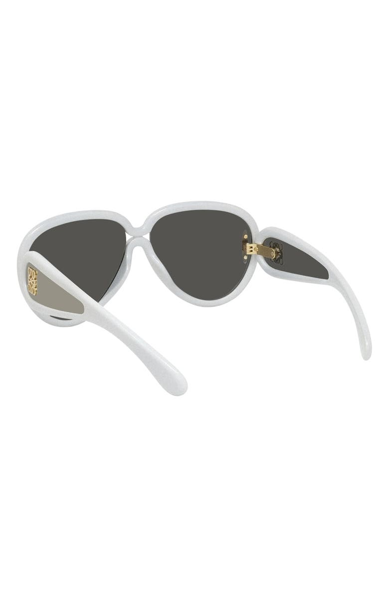 Loewe x Paula's Ibiza 65mm Oversize Pilot Sunglasses, Alternate, color, 
