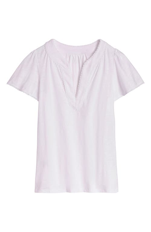 Boden Ava Short Sleeve Top-white Female In White