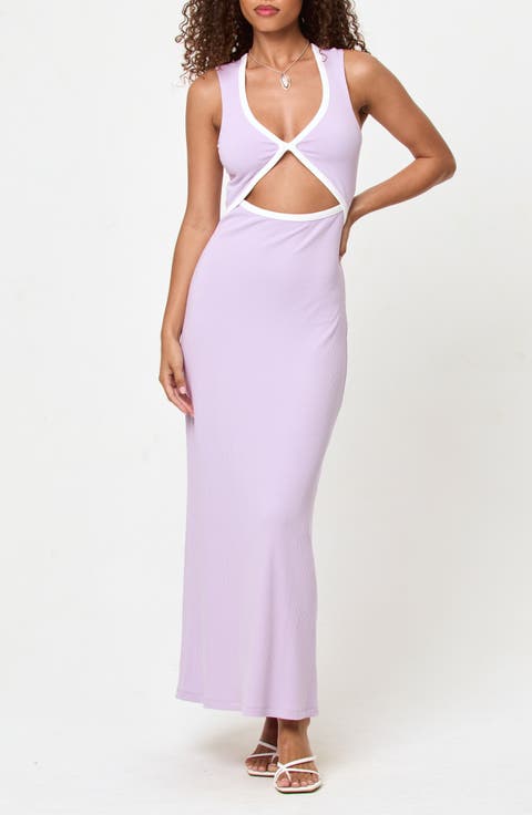 Steph Cutout Cover-Up Midi Dress