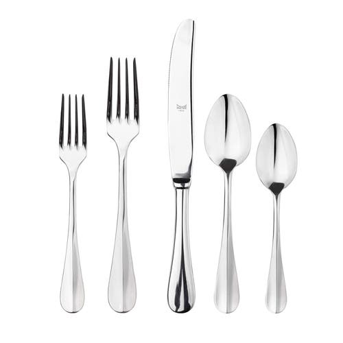 Mepra Roma Flatware Set In Silver