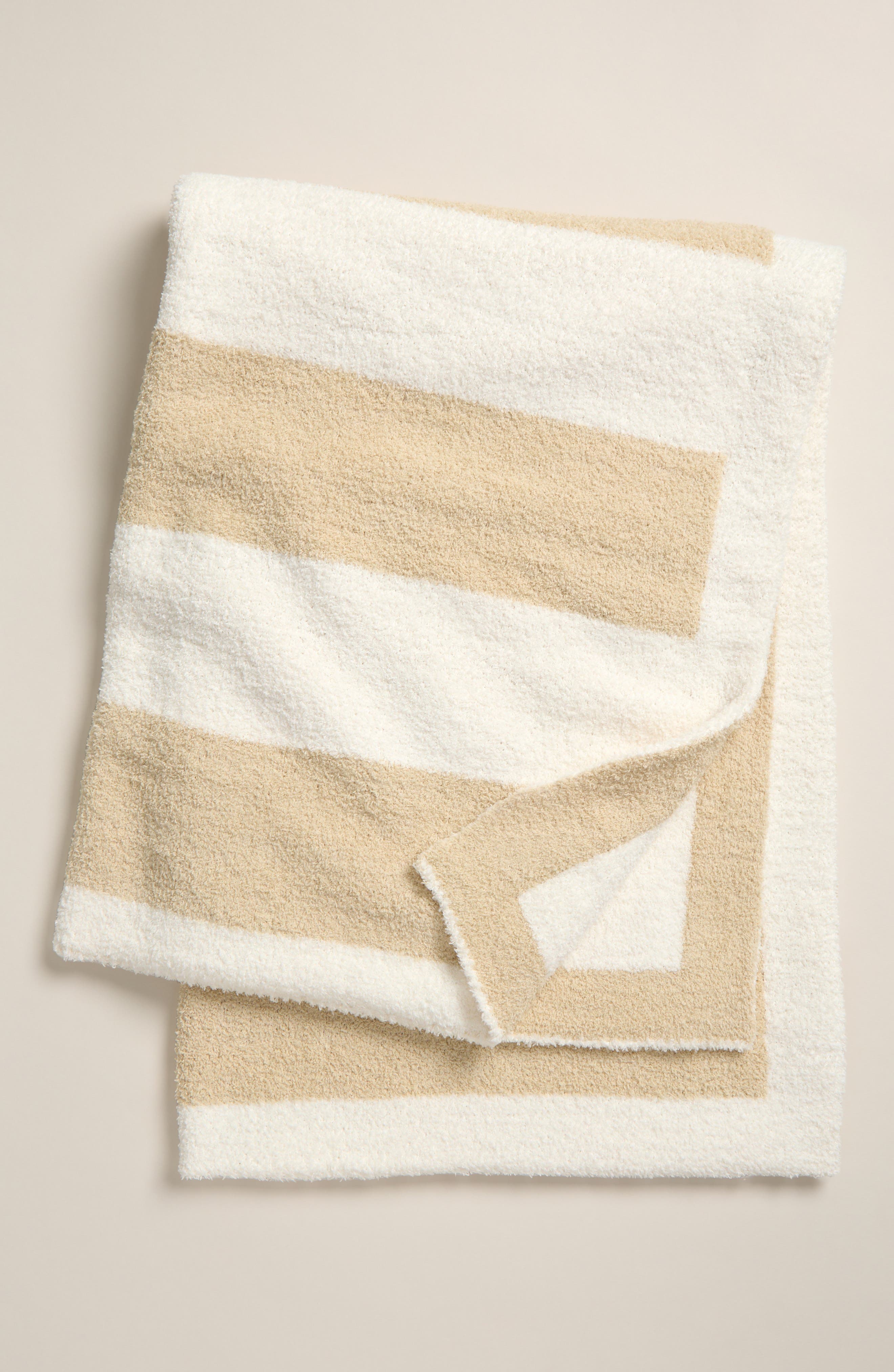 selected BEIGE OATMEAL CABANA STRIPE